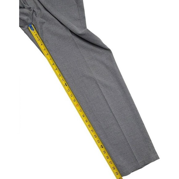 Banana Republic Ryan Curvy Fit Pants Tapered Light Gray Office Work Plus 16 - Picture 11 of 16